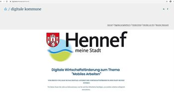 Die Stadt Hennef hat eine kostenlose digitale Lernplattform für kleine und mittlere Unternehmen (KMU) erstellt.