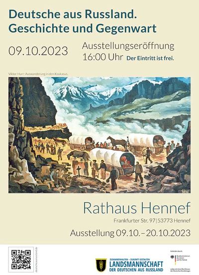 Ausstellung im Hennefer Rathaus: Deutsche aus Russland. Geschichte und Gegenwart.