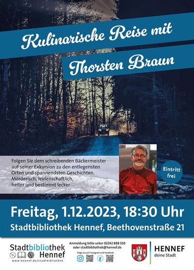 Kulinarische Reise mit Thorsten Braun.