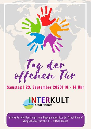 Interkult veranstaltet am 23. September einen „Tag der offenen Tür“.