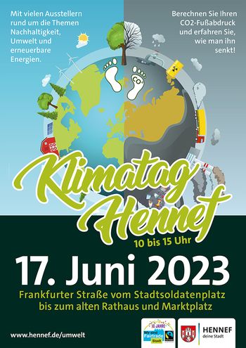 Am 17. Juni findet der zweite Hennefer Klimatag im Stadtzentrum statt.