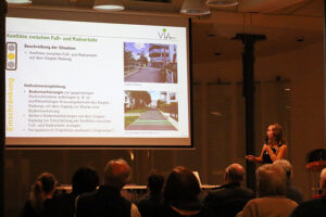 In der Meys Fabrik stellte das Planungsbüro VIA den Maßnahmenplan zur Verbesserung des Fußverkehrs vor.