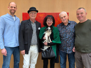 Max Heller, Peter Schmidt, Barbara Niesen, Rainer Borhofen und Ludwig Kessel (v.l.)