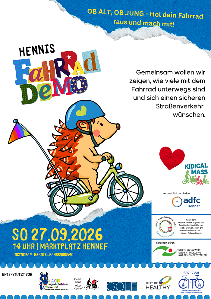 Hennis Fahrraddemo