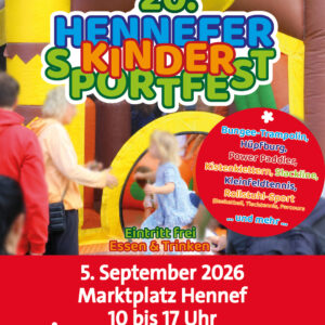 20 Jahre Hennefer KinderSportFest!
