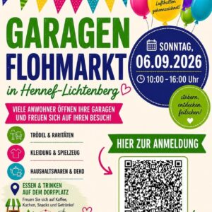 Garagenflohmarkt in Lichtenberg