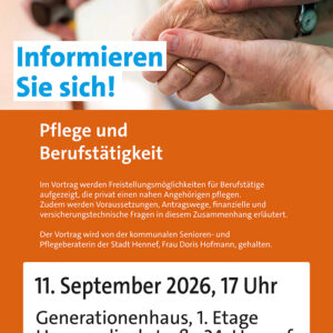 Vortrag: „Pflege und Berufstätigkeit“