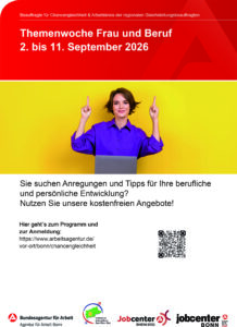 Plakat Frau und Beruf