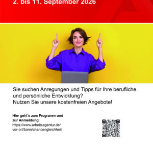 Plakat Frau und Beruf