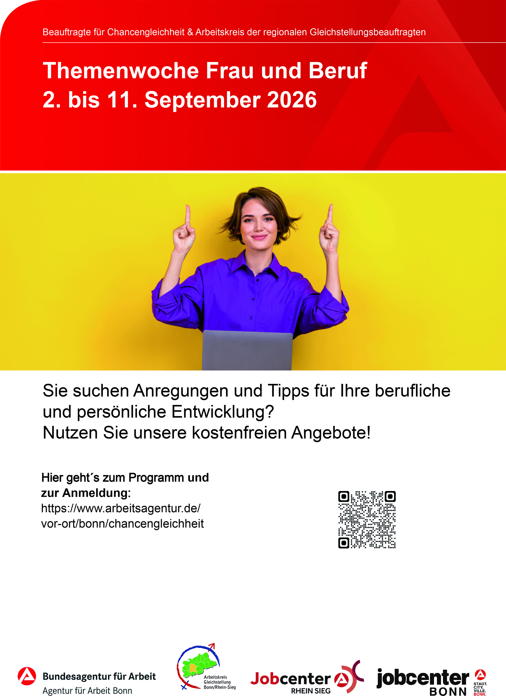 Plakat Frau und Beruf