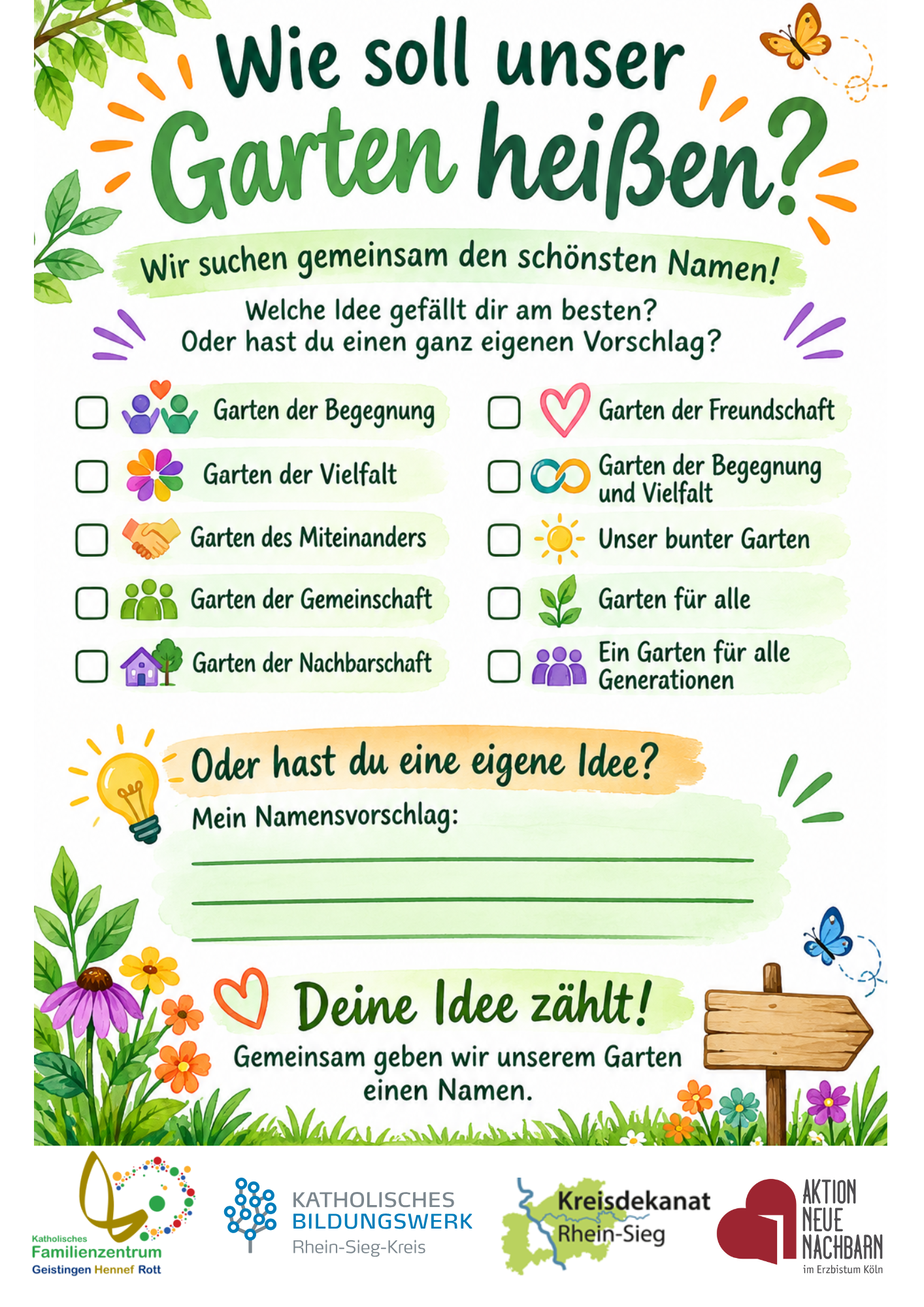 Plakat zur Veranstaltung