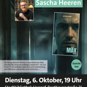 Lesung mit Sascha Heeren