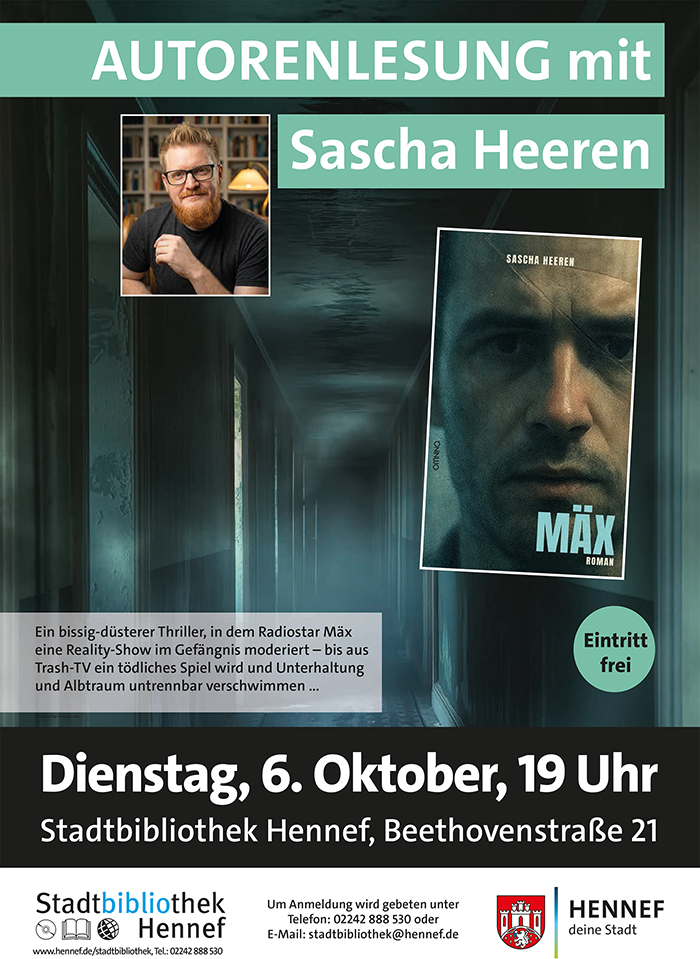 Lesung mit Sascha Heeren