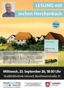 Jochen Herchenbach stellt sein neues Buch vor.