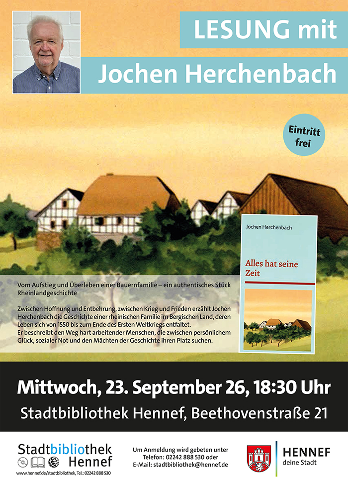 Jochen Herchenbach stellt sein neues Buch vor.