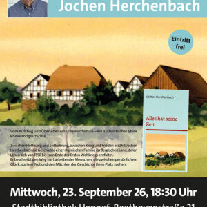 Lesung mit Jochen Herchenbach