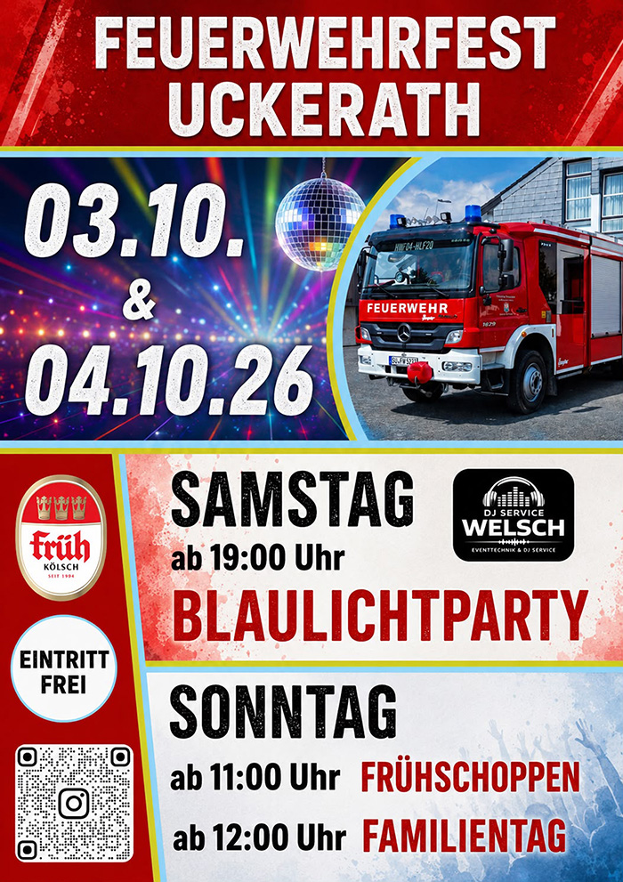 Feuerwehrfest in Uckerath