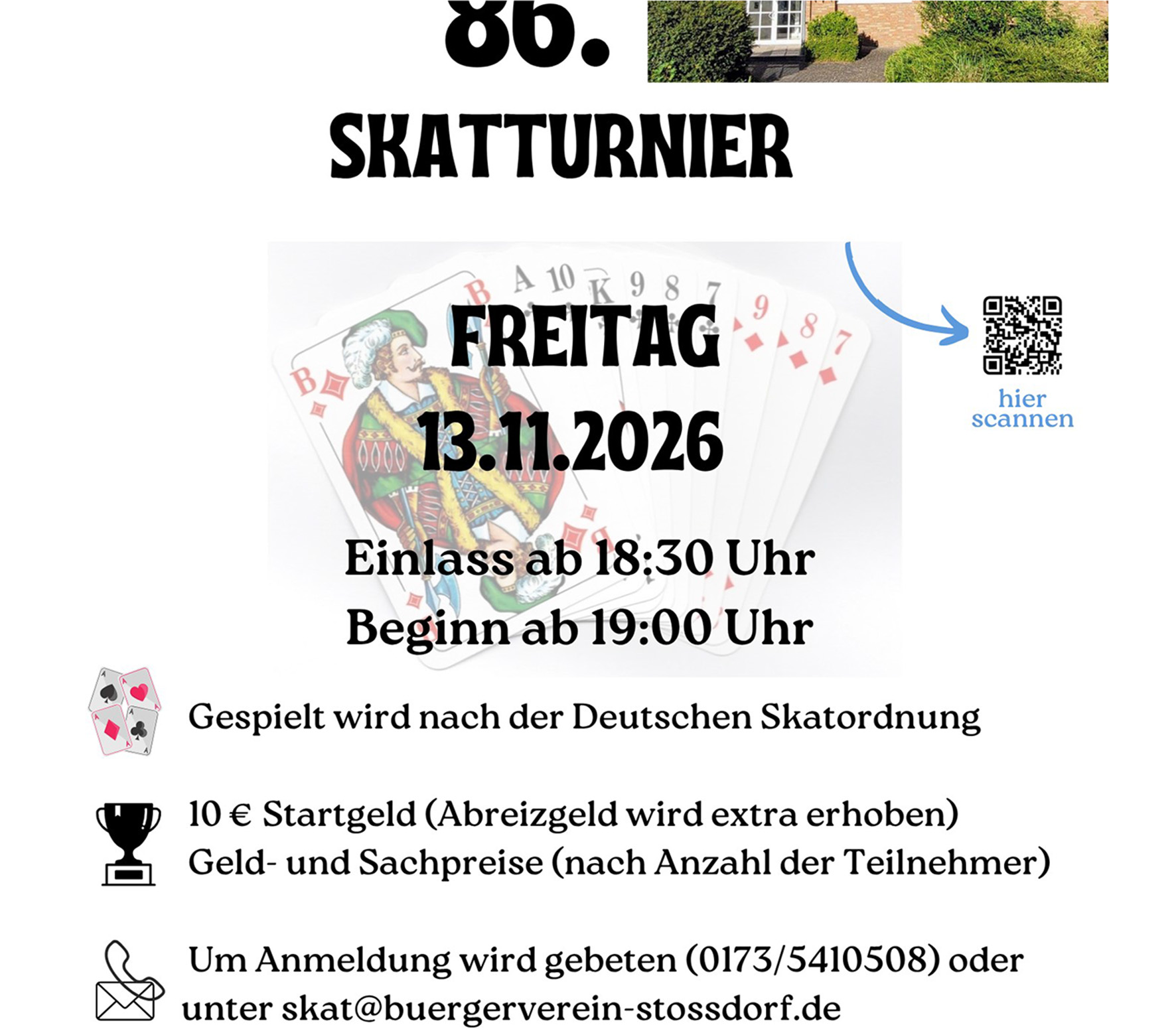 86. Skatturnier