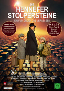 „Die Hennefer Stolpersteine“ kehrt auf die Leinwand zurück: 9. November 2026, Meys Fabrik