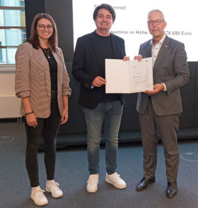 Foto: Gregor Lange (r.), Mario Dahm und Katharina Hertwig