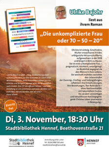 Lesung mit der Autorin Ulrike Bajohr.