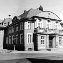 Ansicht des Historischen Rathauses 1987 (Foto: Rheinisches Amt für Denkmalpflege)