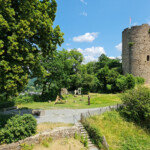 Blick über die Burganlage
