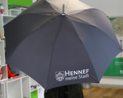 Stockschirm "Hennef meine Stadt" (15 €)