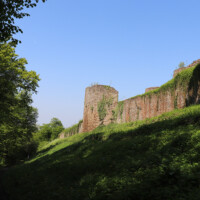 Burgmauer Stadt Blankenberg - Nordstadt