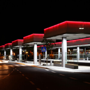 Busbahnhof im Stadtzentrum