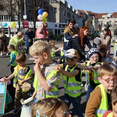 Bunt und fröhlich ging es zu am Welt-Down-Syndrom-Tag.