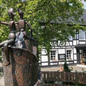 Karnevalsbrunnen in Hennef-Geistingen