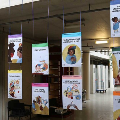 Ausstellung Kinderrechte im Rathaus