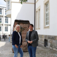 Denis Dückert, Fachbereichsleiterin für Wirtschaftsförderung und Liegenschaften, fungiert zusätzlich als persönliche Referentin des Bürgermeisters.