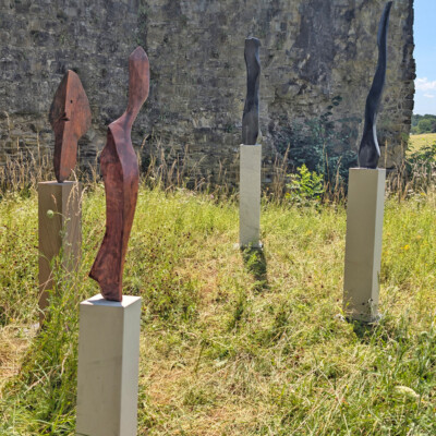 Kunst auf der Burg 2026 Werke von Reinhard Dobat