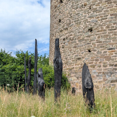 Kunst auf der Burg 2026 Werk von Roland Glatz-Wieczorek