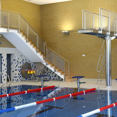 Schwimmhalle nach der Sanierung