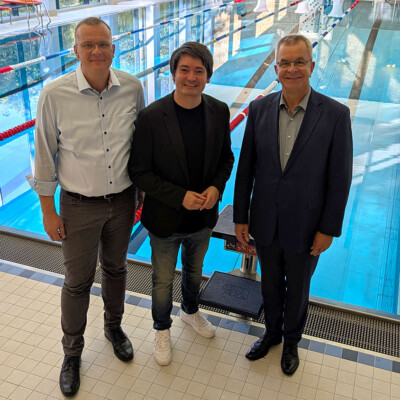 Sascha Hendrich-Bächer, Mario Dahm und Martin Herkt